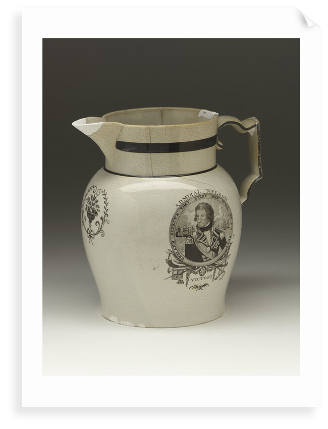Earthenware jug by Unknown