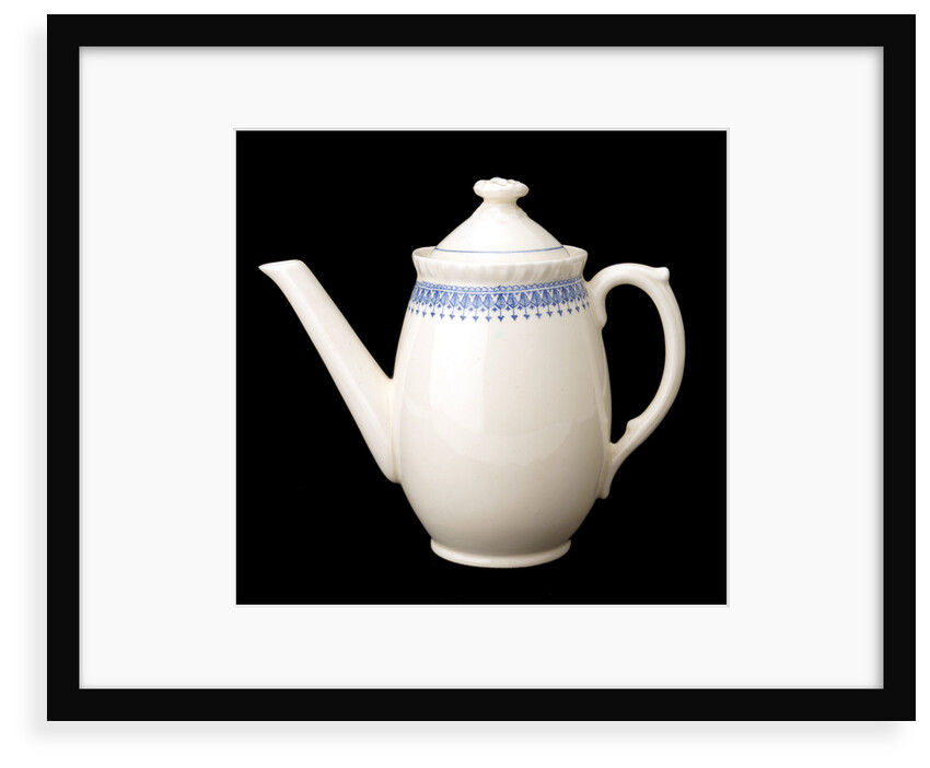 Coffee pot with lid by unknown
