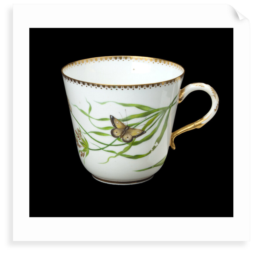 Cup used on RY 'Alberta' (1863) by Worcester Royal Porcelain Co.