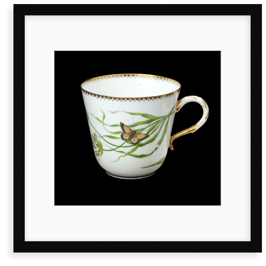 Cup used on RY 'Alberta' (1863) by Worcester Royal Porcelain Co.