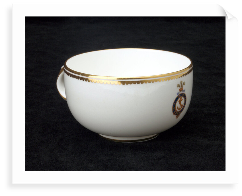 Cup used on RY 'Osborne' (1870) by Derby Crown Porcelain Co. Ltd.