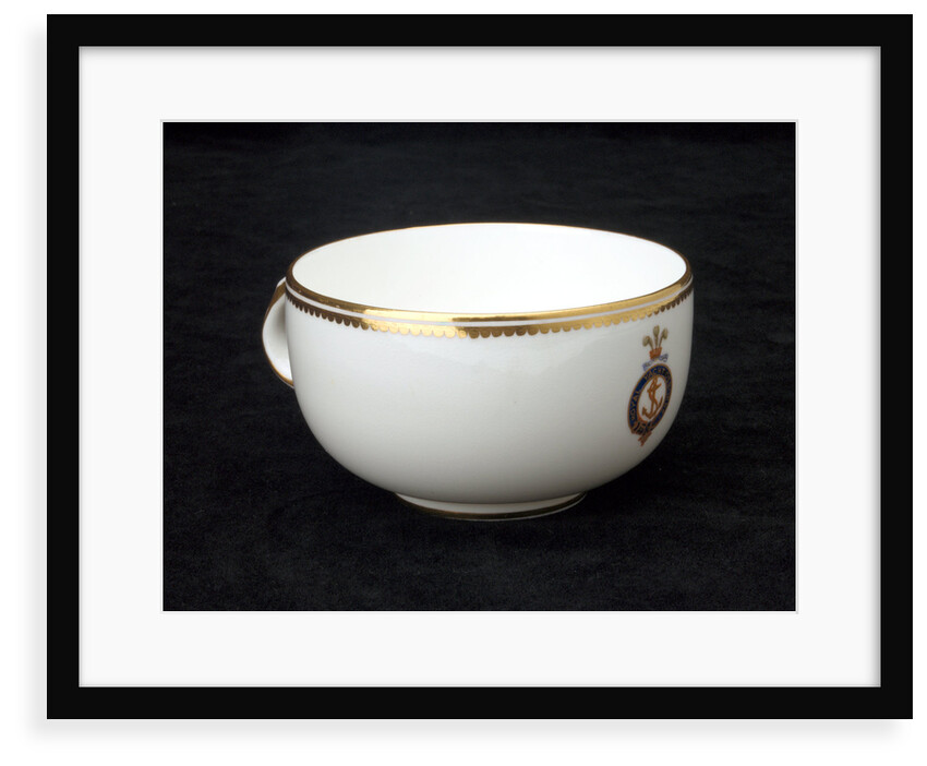 Cup used on RY 'Osborne' (1870) by Derby Crown Porcelain Co. Ltd.