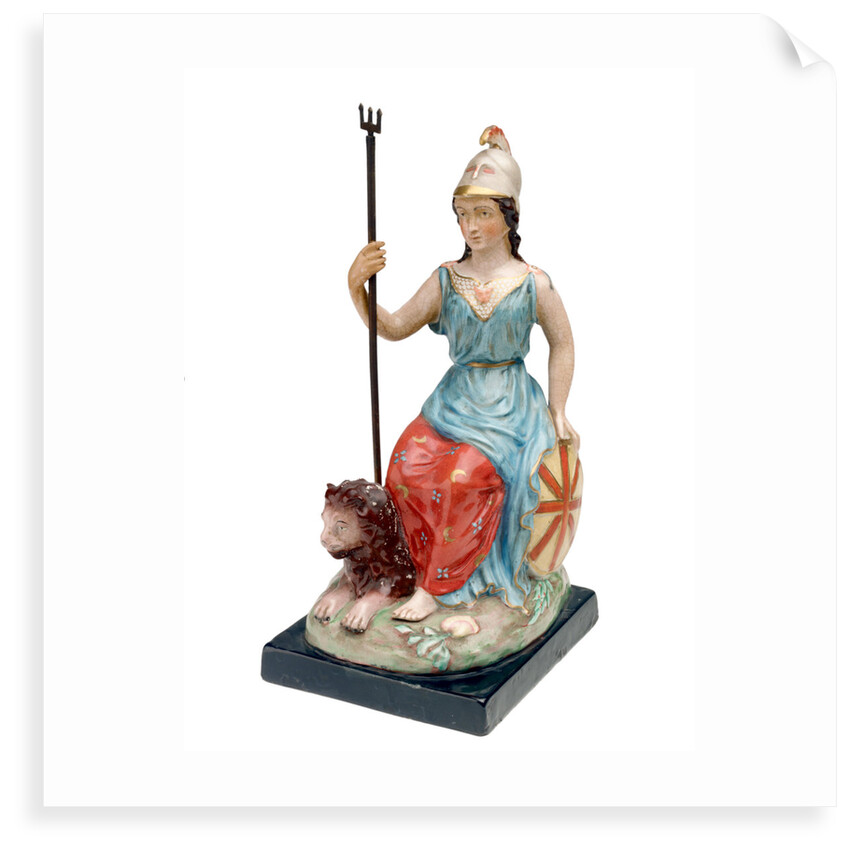 Earthenware figure by Unknown
