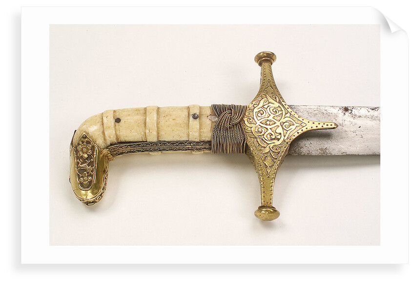 Hilt of scimitar by unknown