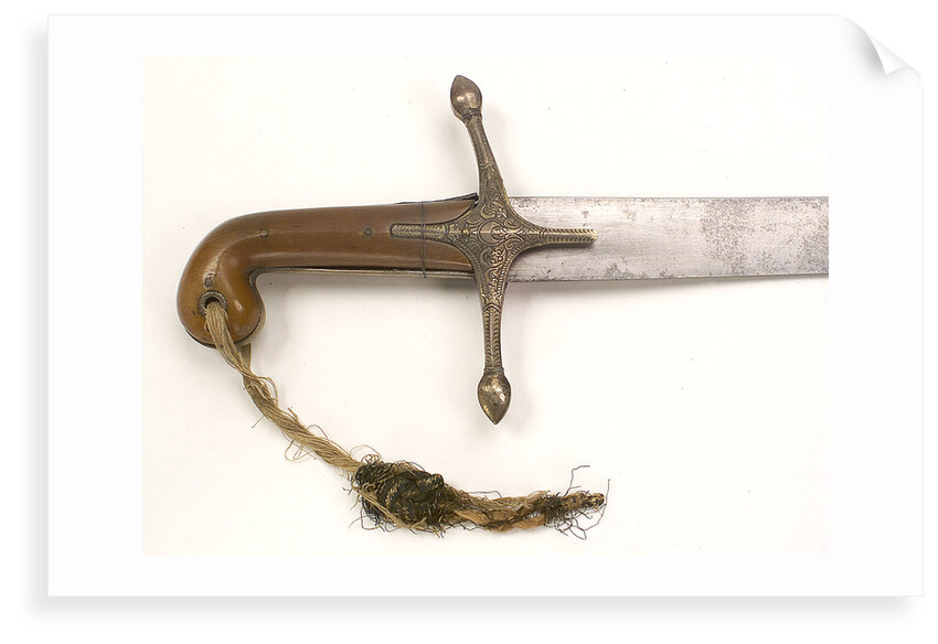 Scimitar which belonged to Captain Edward Crofton by unknown