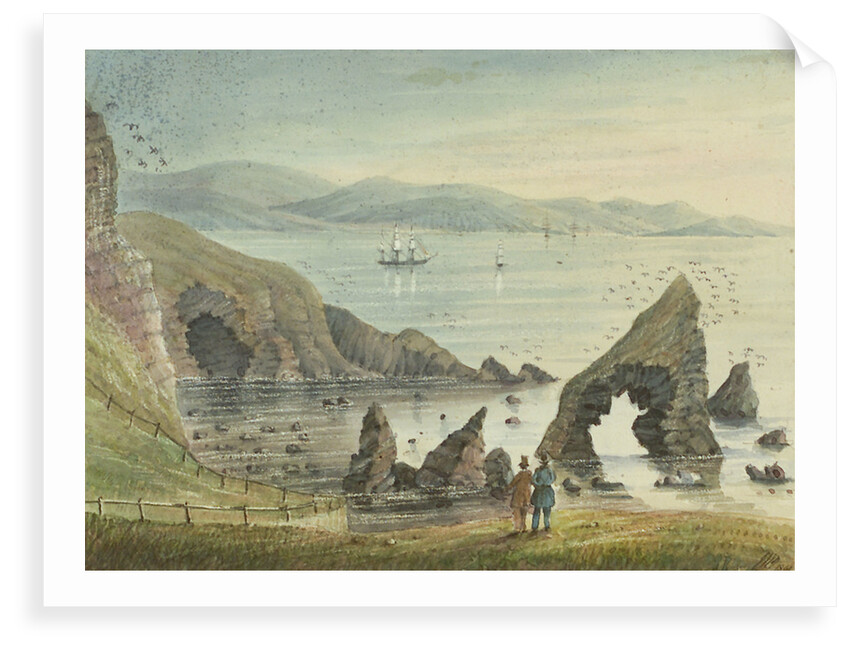 Arranmore from Crowey, Donegal by James Fuller Boxer