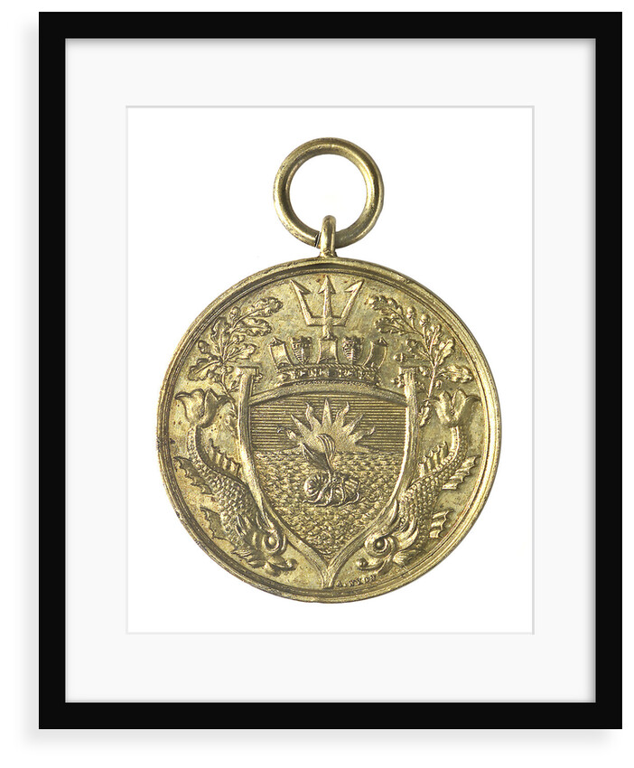 Medal commemorating the International Congress of Naval Architects & Marine Engineers, 1897; obverse by A. Wyon