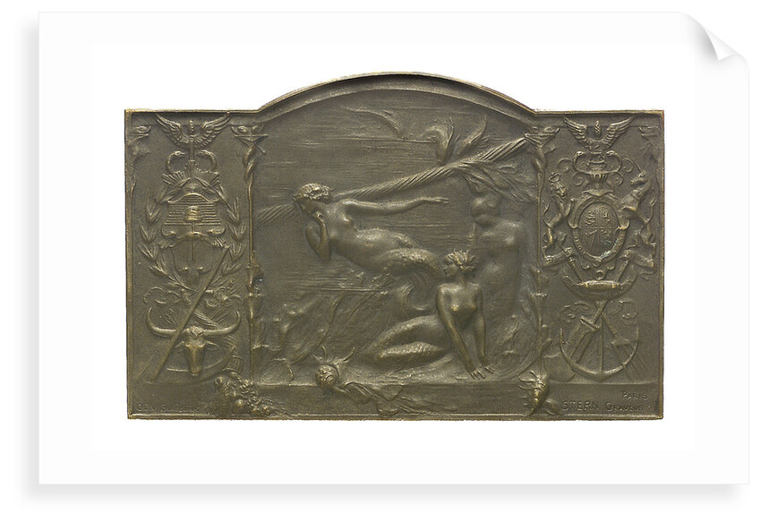 Medal commemorating the opening of the telegraph cable between Argentina and Europe - The Western Telegraph Company Ltd; reverse by Stern