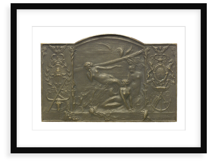 Medal commemorating the opening of the telegraph cable between Argentina and Europe - The Western Telegraph Company Ltd; reverse by Stern