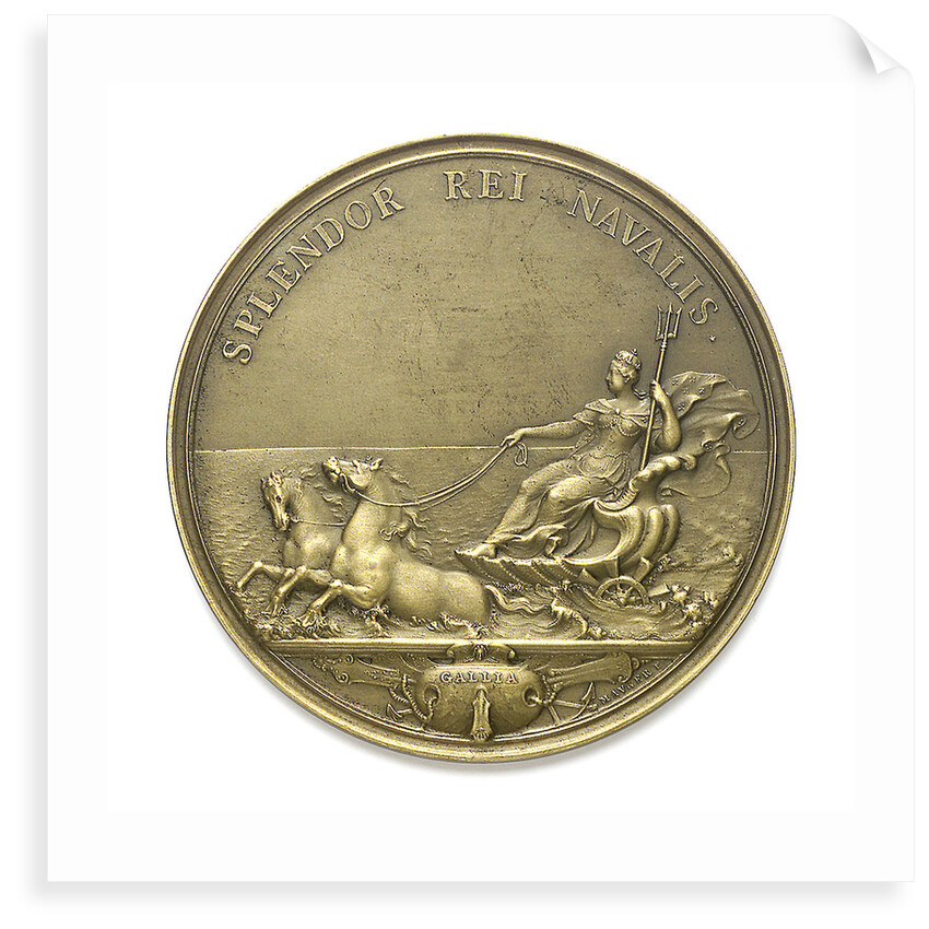 Medal commemorating the Bureau Veritas centenary 1828-1928; obverse by Mauger