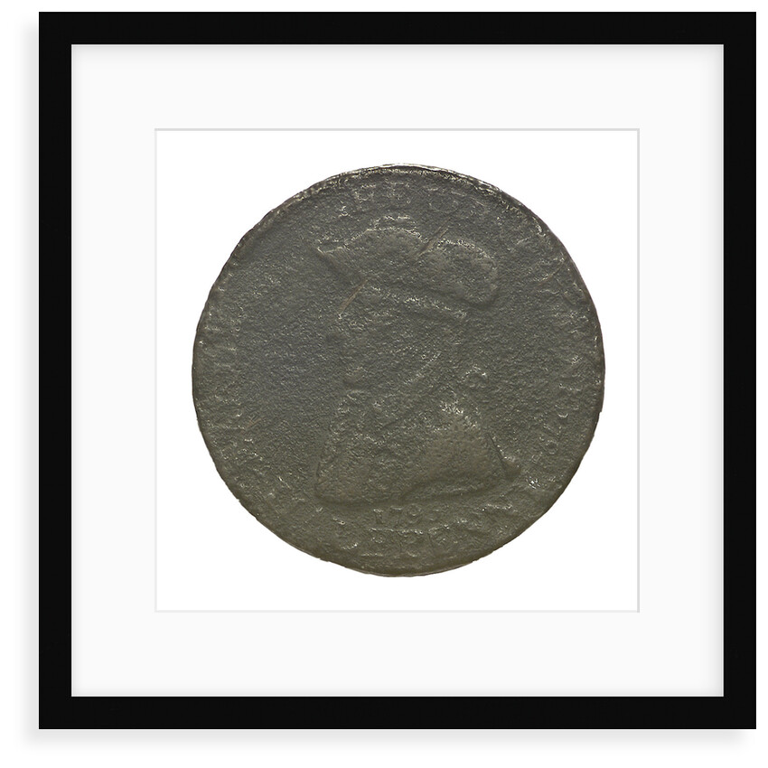 Token depicting Admiral of the Fleet Richard Howe (1726-1799) and the Glorious First of June, 1794; obverse by P. Wyon
