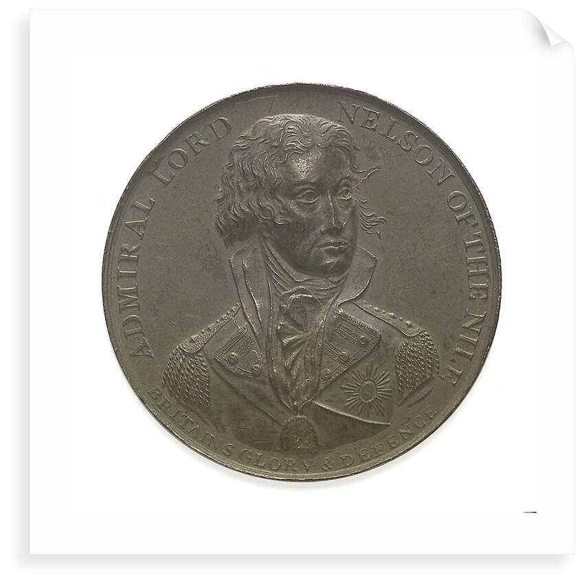 Medal commemorating the Battle of the Nile, 1798; obverse by unknown