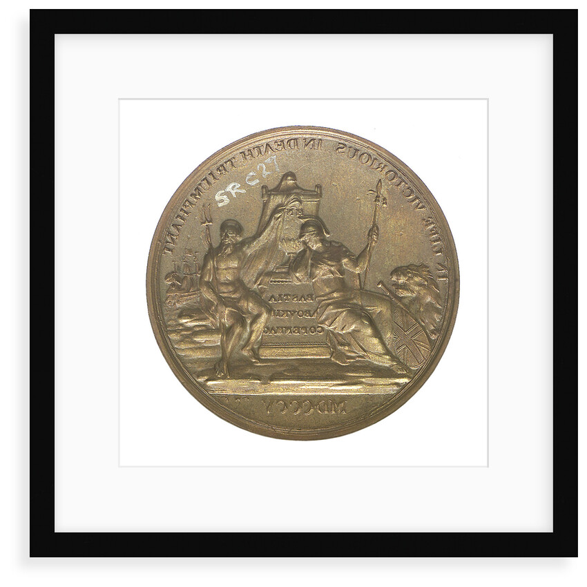 Medal commemorating Vice-Admiral Horatio Nelson (1758-1805); reverse by P. Wyon