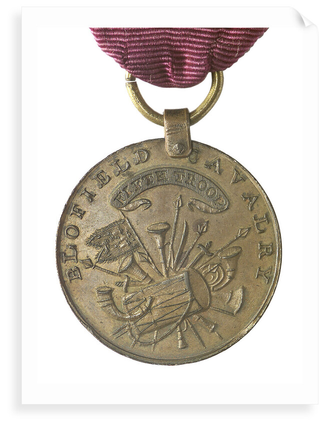 Commemorative medal of the Loyal Norfolk Yeomanry & Blofield Cavalry 1796; reverse by unknown