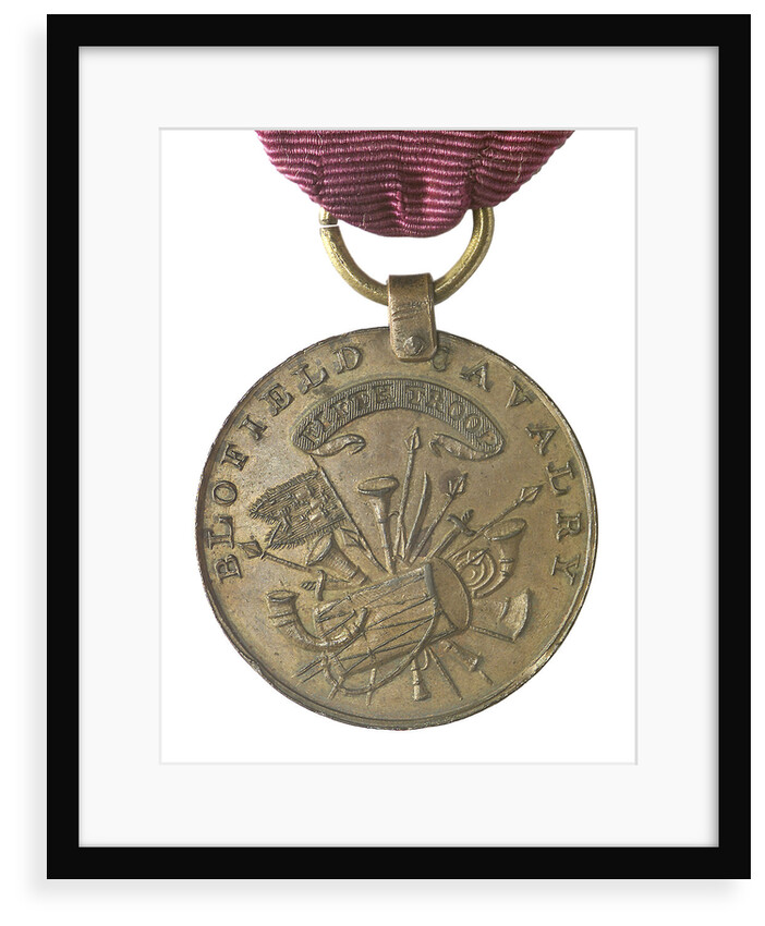 Commemorative medal of the Loyal Norfolk Yeomanry & Blofield Cavalry 1796; reverse by unknown