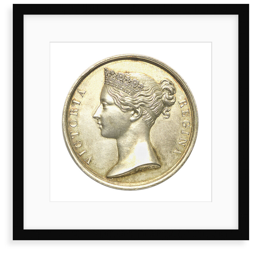 Naval General Service Medal; obverse by W. Wyon