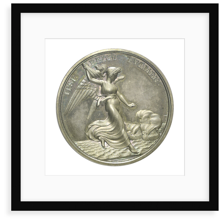 Medal commemorating Vice-Admiral Horatio Nelson (1758-1805); reverse by Thomas Webb