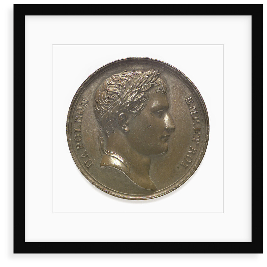 Commemorative medal depicting Napoleon I; obverse by Andrieu