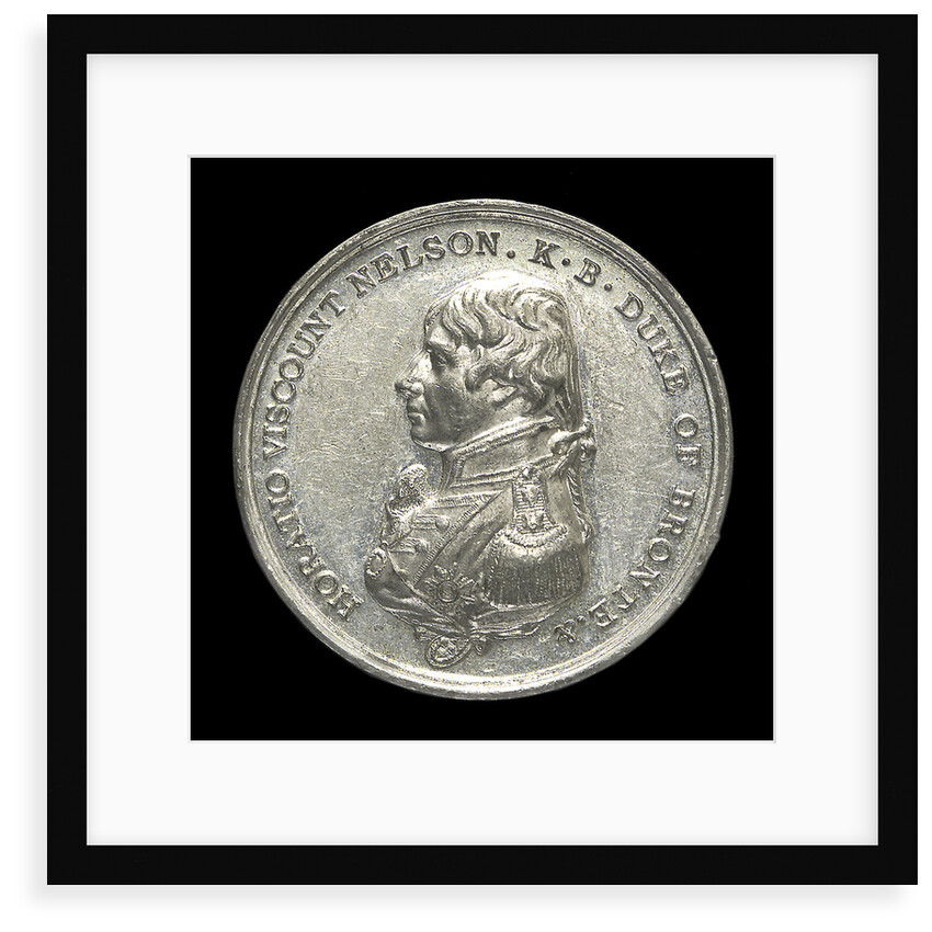Medal commemorating the centenary of the Battle of Trafalgar, 1905; obverse by Spink & Son Ltd.