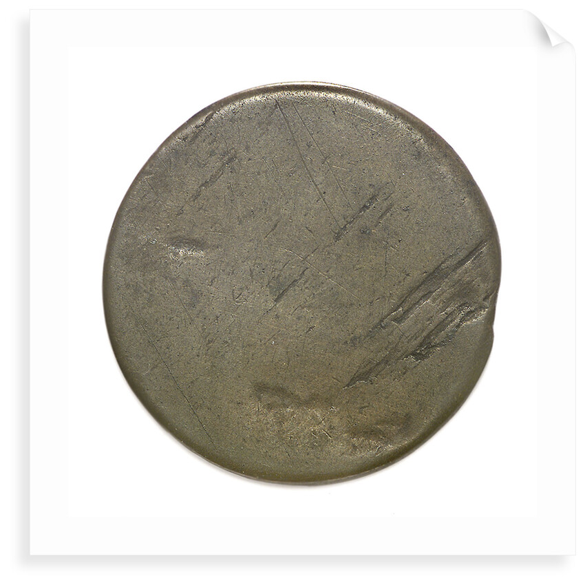Halfpenny; obverse by unknown
