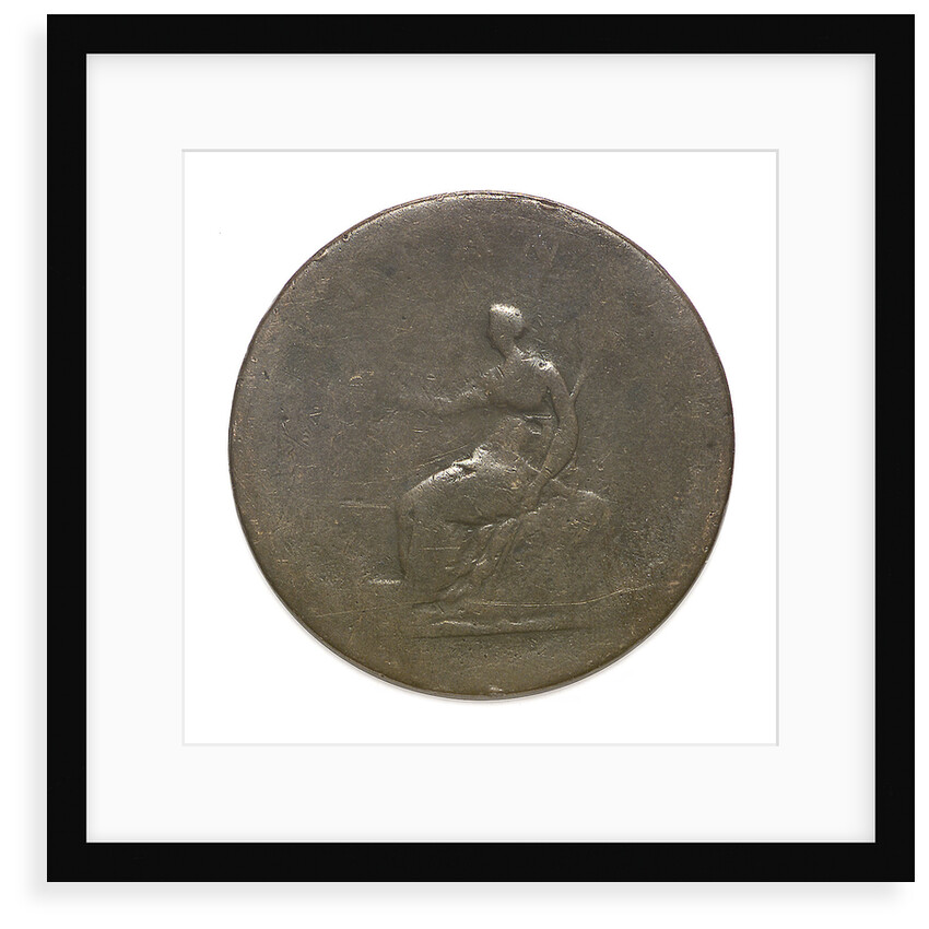 Halfpenny; reverse by unknown