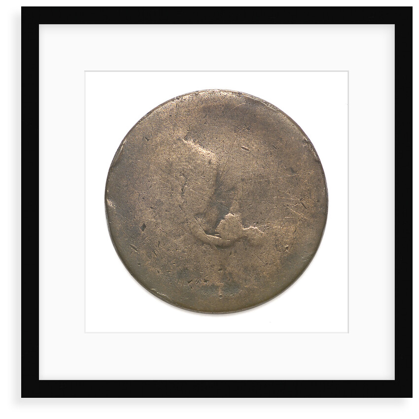 Halfpenny; reverse by unknown