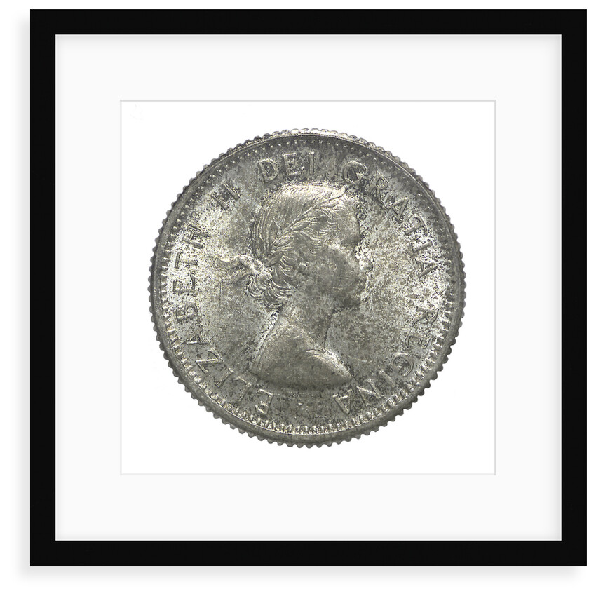 10 cents coin; obverse by Unknown