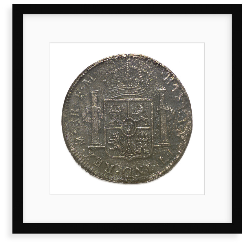 Eight reales; reverse by unknown