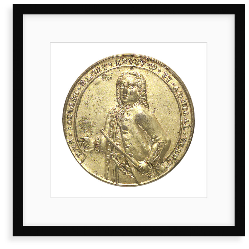 Medal commemorating the capture of Porto Bello, 1739 by Admiral Edward Vernon (1684-1757); reverse by unknown