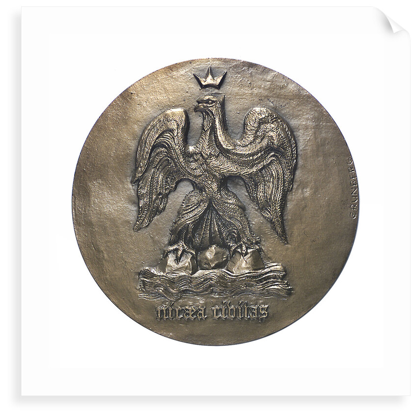 City of Nice Medal of Honour; obverse by Jules Romains