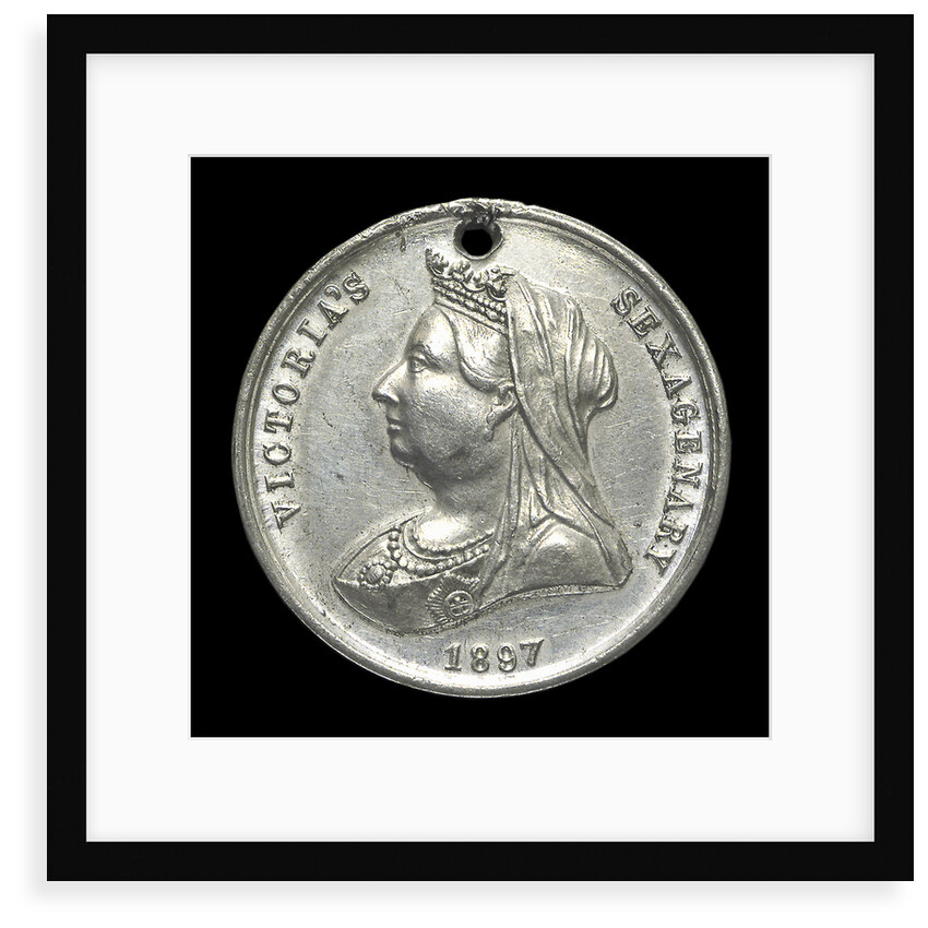 Medal commemorating Queen Victoria's Diamond Jubilee 1897; obverse by unknown