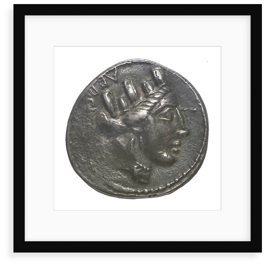 Denarius; obverse by P. Fourius Crassipes