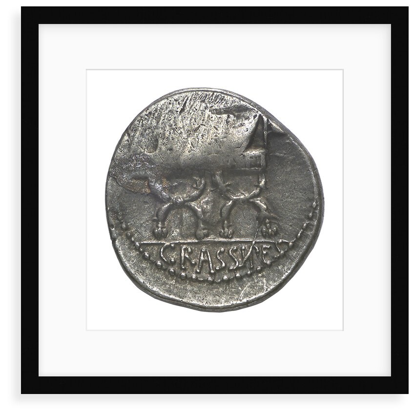 Denarius; reverse by P. Fourius Crassipes