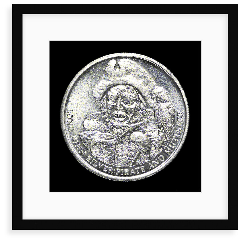 Medal commemorating R. L. Stevenson's novel 'Treasure Island'; obverse by unknown