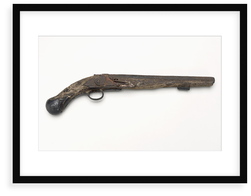 Flintlock pistol by Unknown