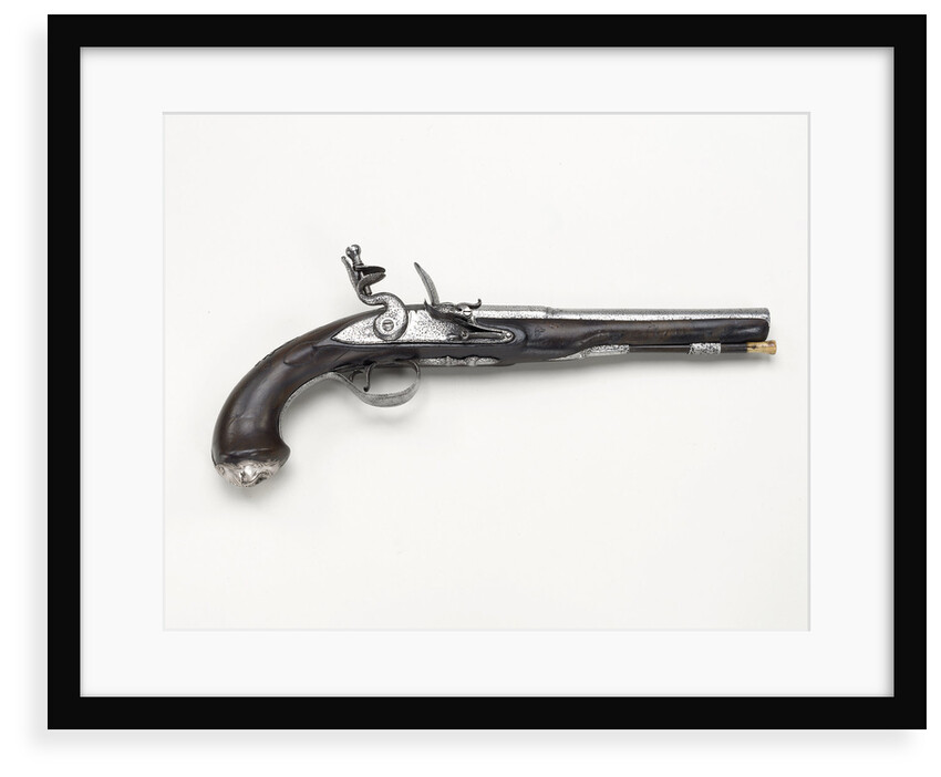 Flintlock pistol by unknown