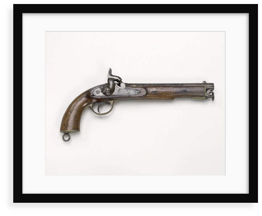 Percussion pistol, 1856 pattern by unknown