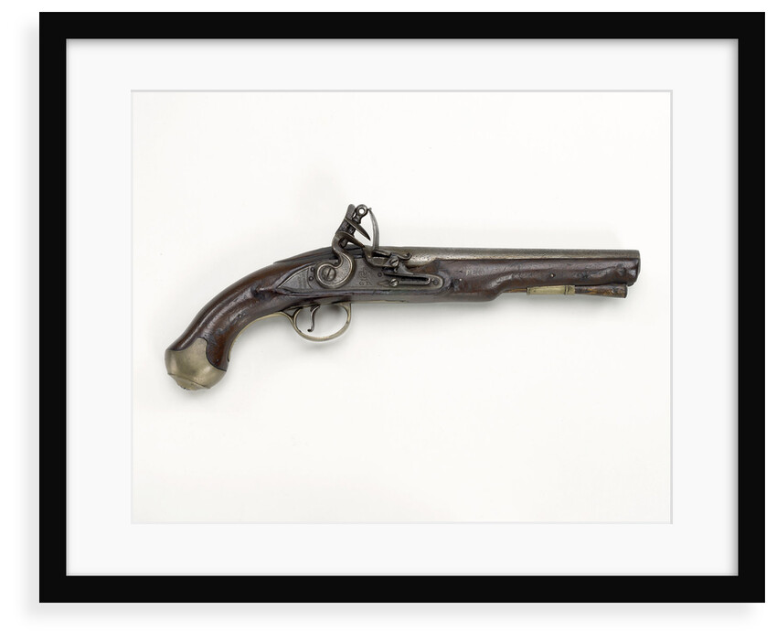 Flintlock pistol by Dublin Castle