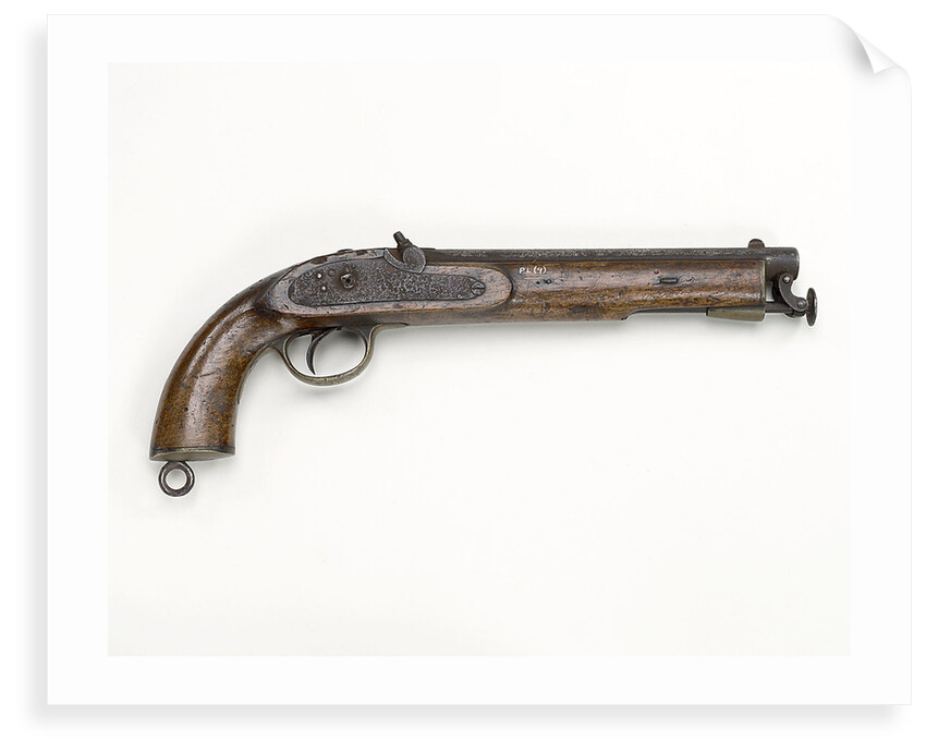 Percussion pistol, 1856 pattern by unknown