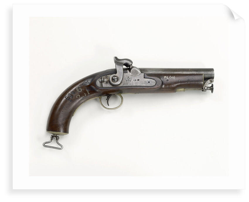 Percussion pistol by Royal Small Arms Factory