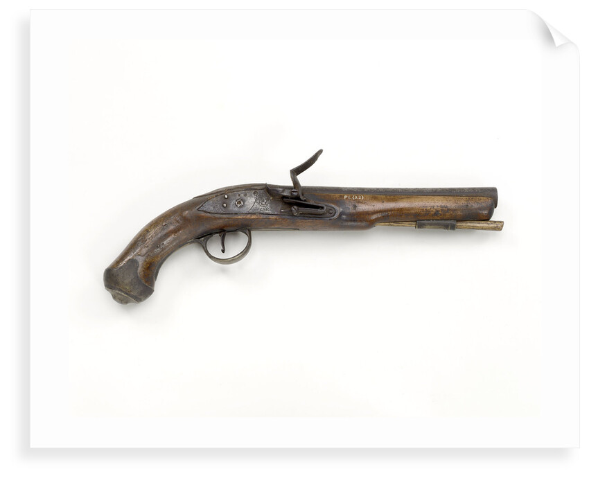 Flintlock pistol by Dublin Castle