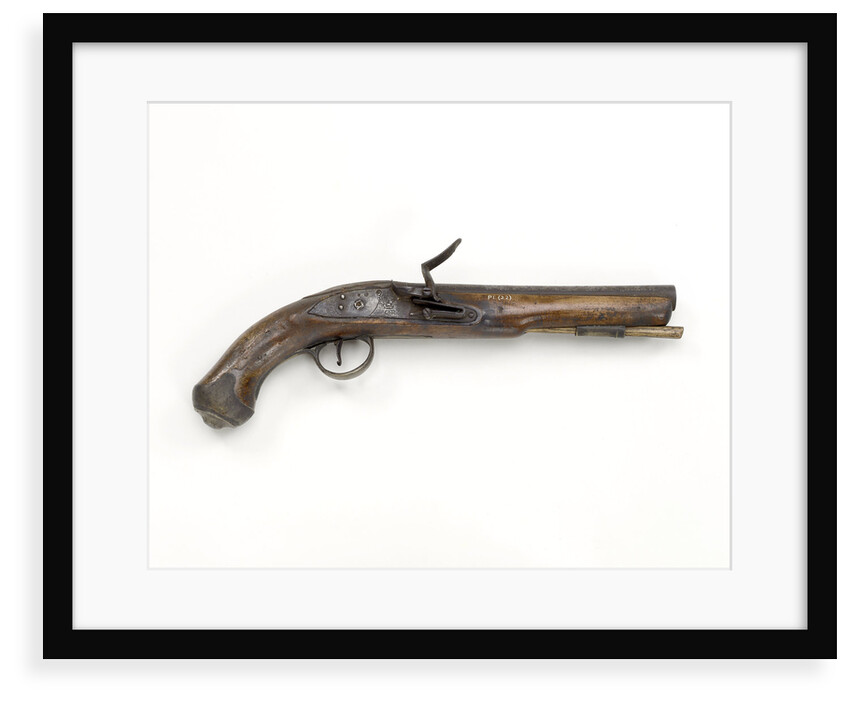 Flintlock pistol by Dublin Castle