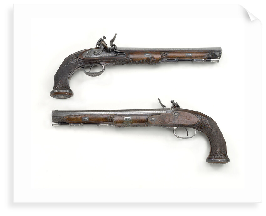 Flintlock pistols by Tatham & Egg