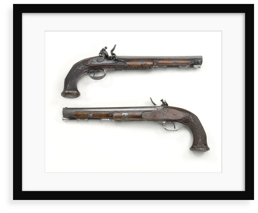 Flintlock pistols by Tatham & Egg