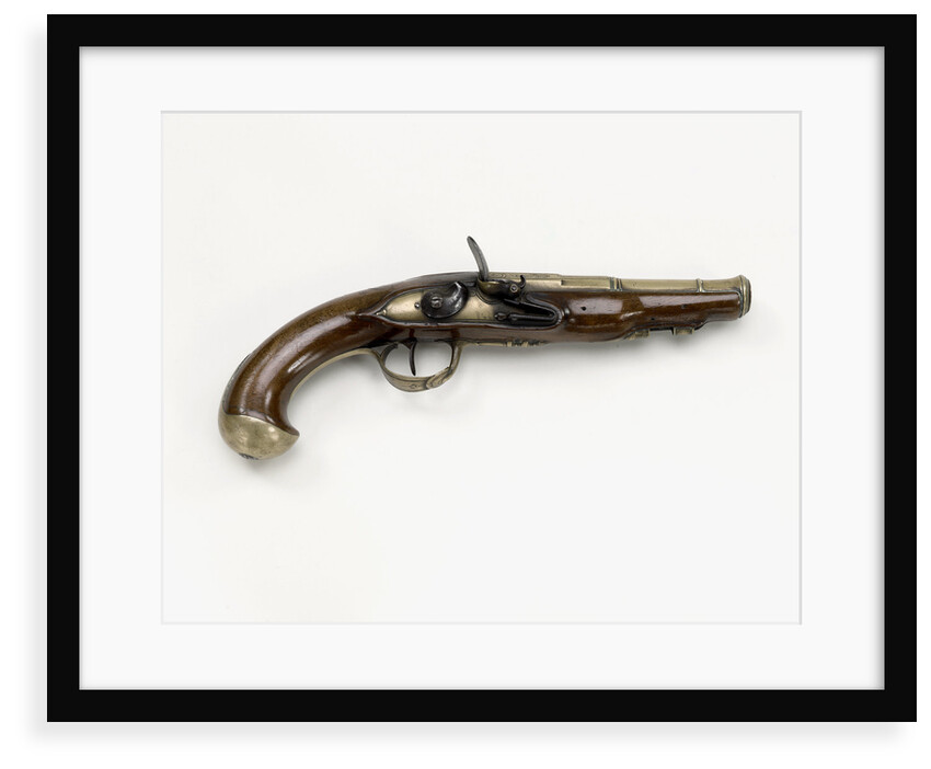 Flintlock pistol by unknown