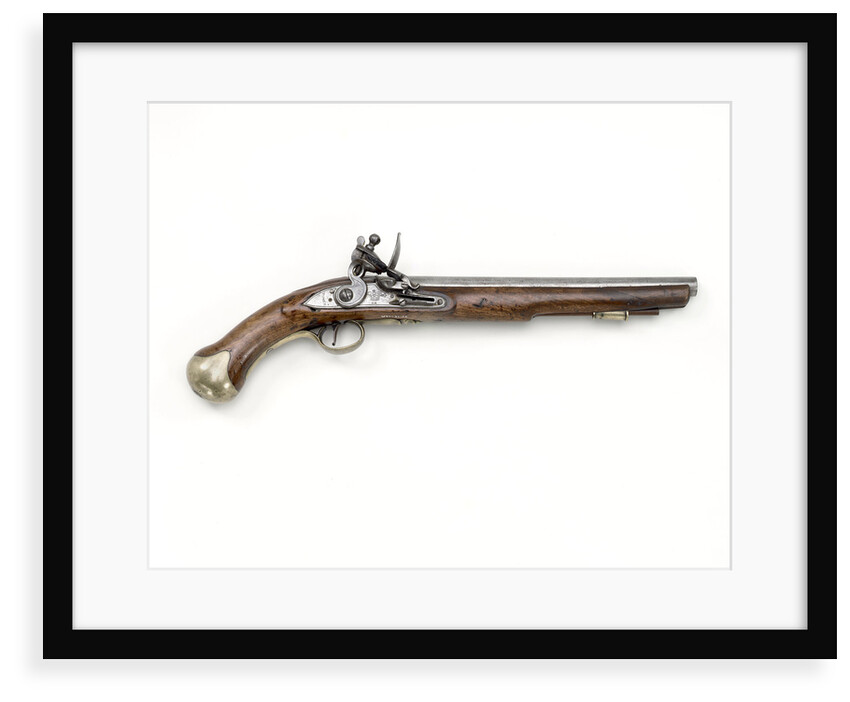 Flintlock pistol by unknown