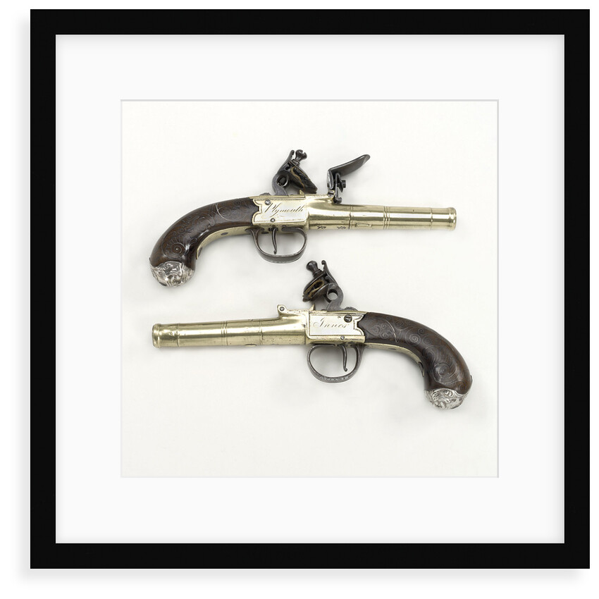 Flintlock pistols by J. Innes