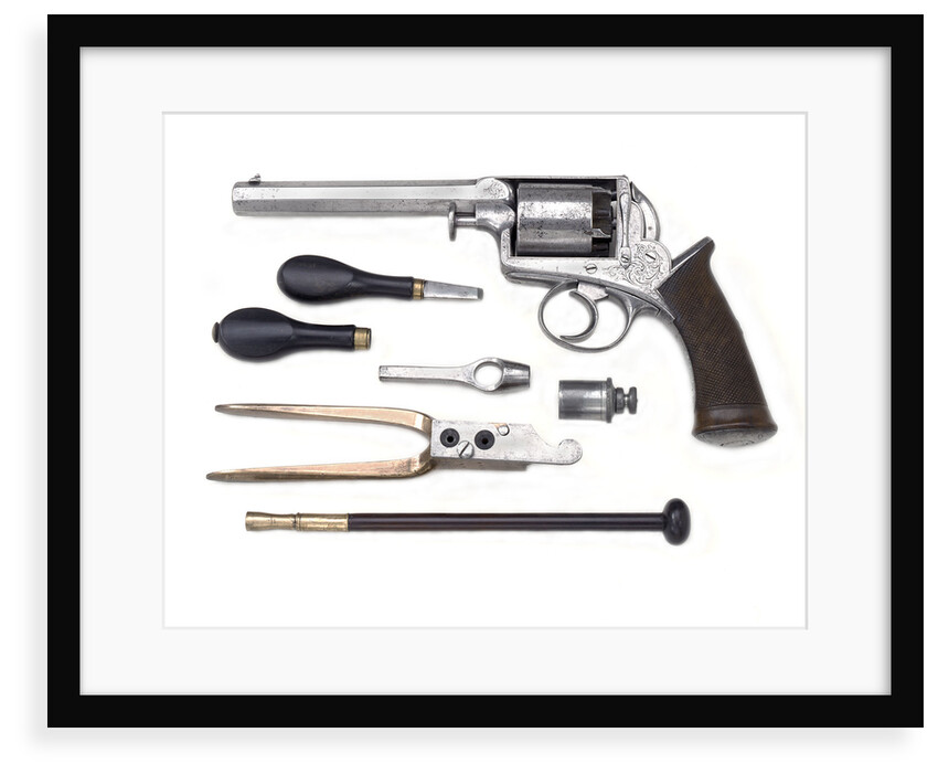 Percussion revolver by Deane Adams & Deane
