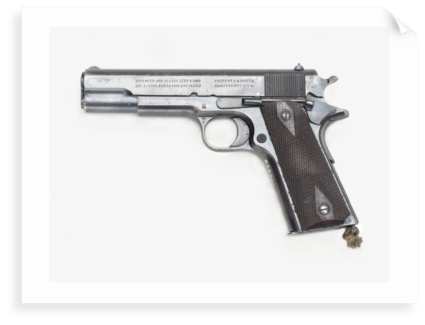Pistol by Colt Patent Fire Arms Manufacturing Co.