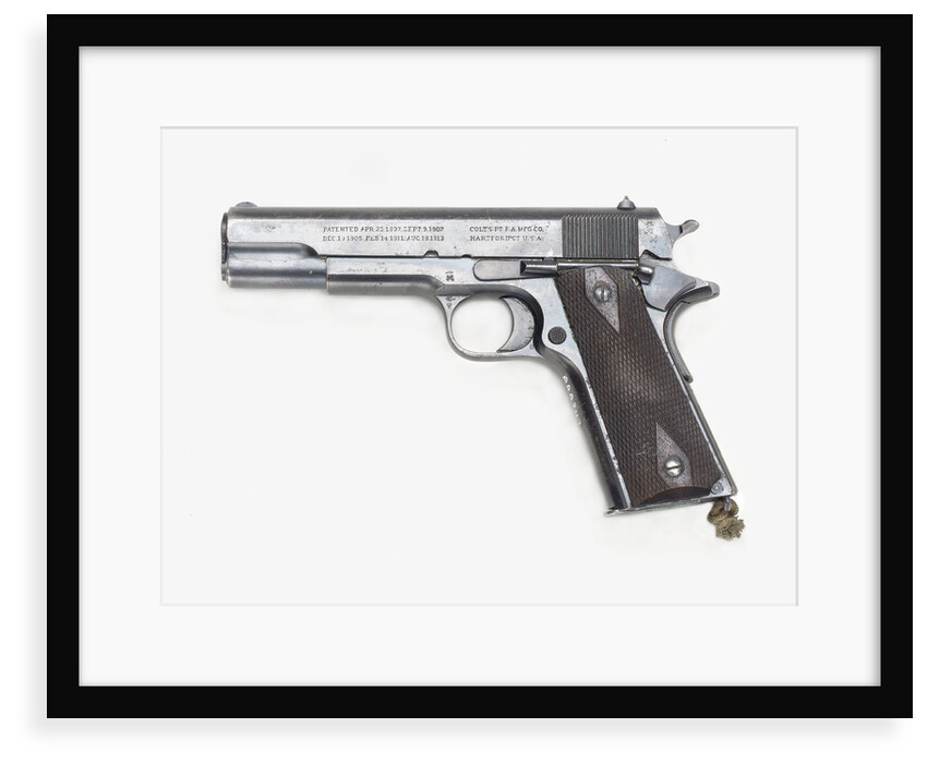 Pistol by Colt Patent Fire Arms Manufacturing Co.
